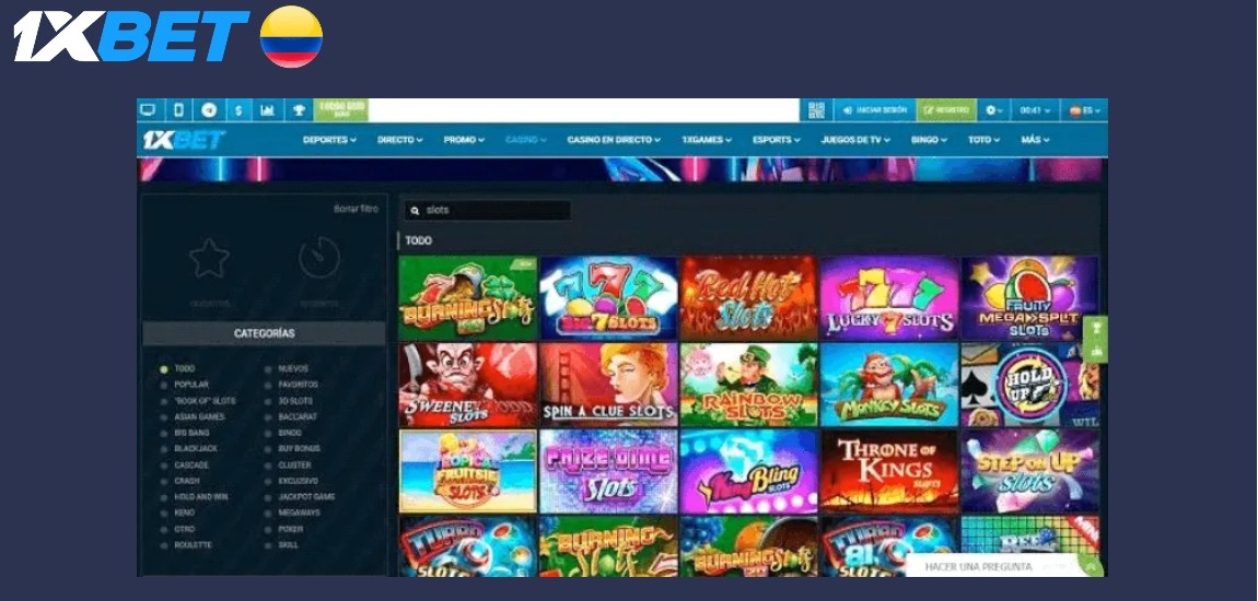 Casino en Línea de 1XBET en Colombia